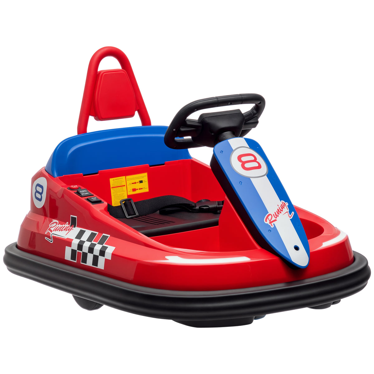 Electric Bumper Car for Toddlers 6V 360° Spin