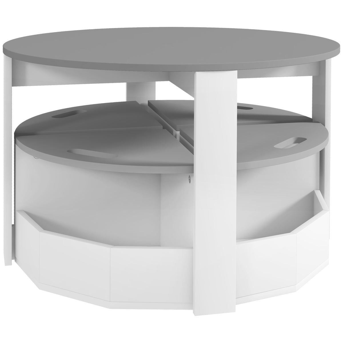 Kids Table and Chair Set with Storage — Set of 5