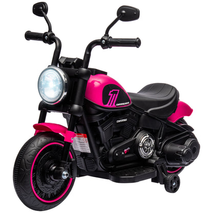 Electric Motorcycle Kids 6V with Training Wheels