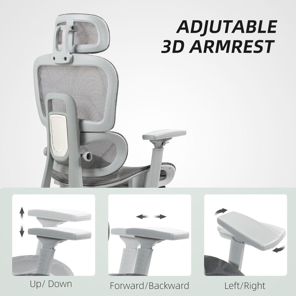 Ergonomic mesh office chair