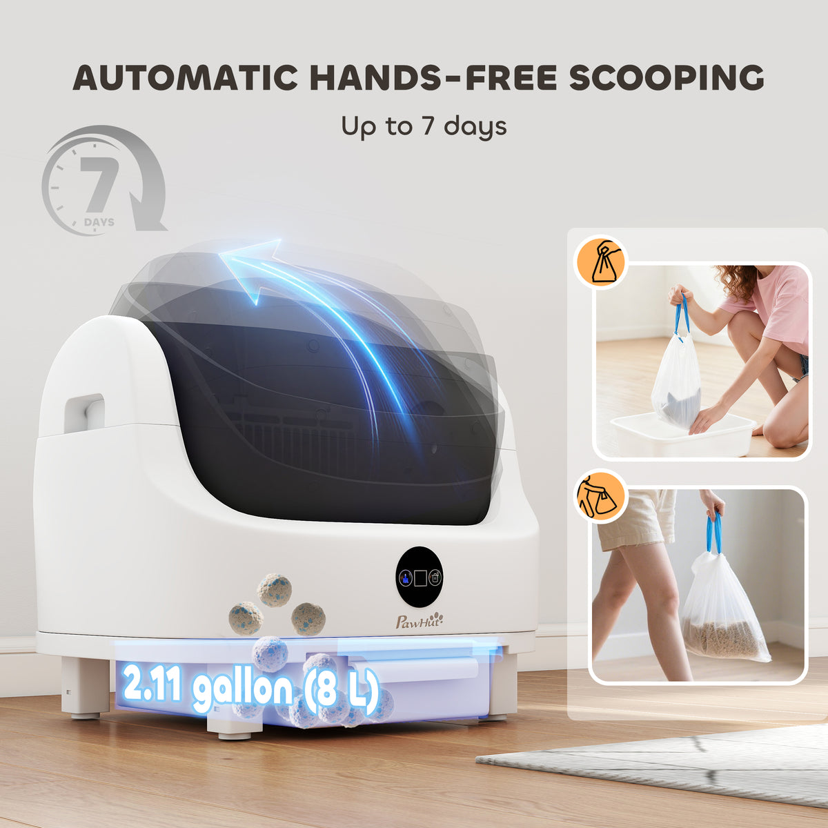 Auto-Cleaning Litter Box with Infrared Detection