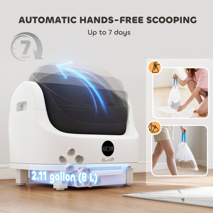 Auto-Cleaning Litter Box with Infrared Detection