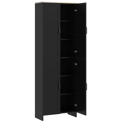 Armario despensa de cocina 4 puertas 6 estantes