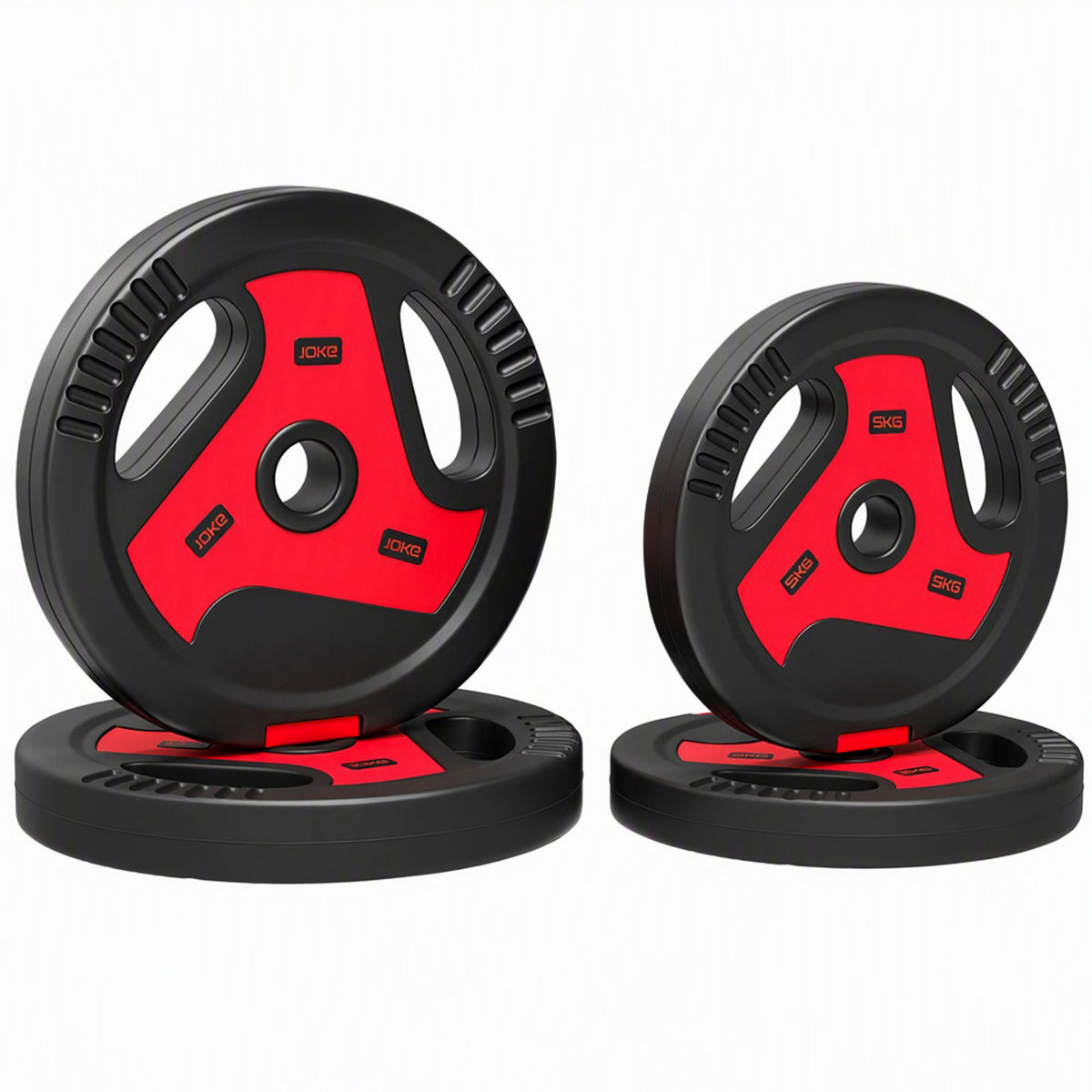 Weight plates set with handles 30 kg — Set of 4