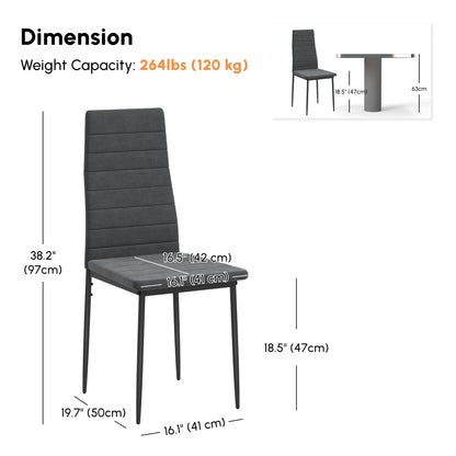 Dining Chairs Upholstered Set of 4