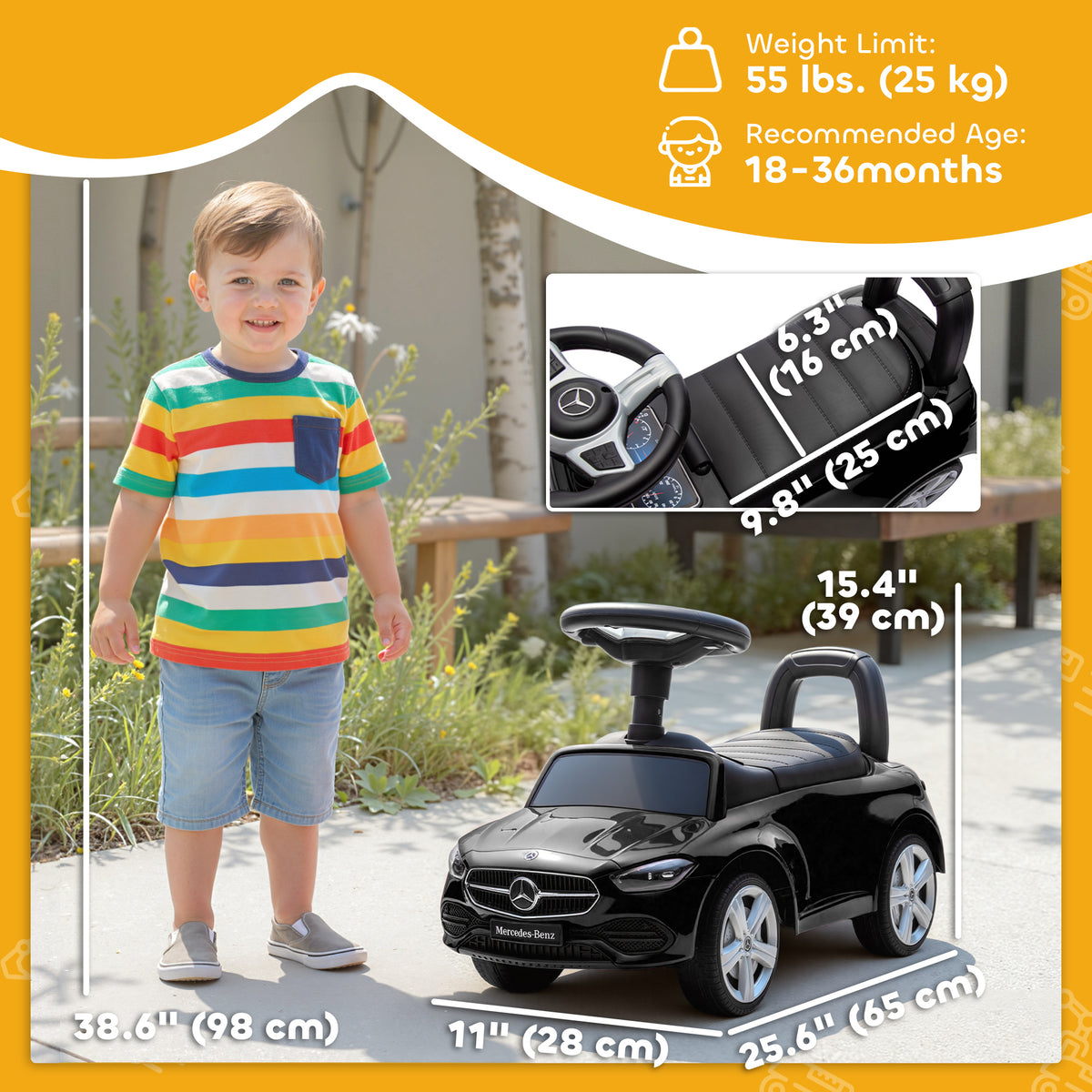 Coche de aprendizaje para niños pequeños