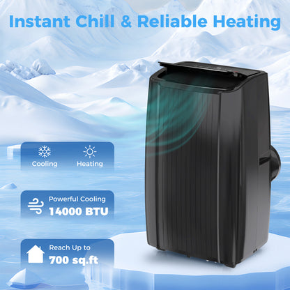 Portable Air Conditioner 5-in-1 14000 BTU WiFi
