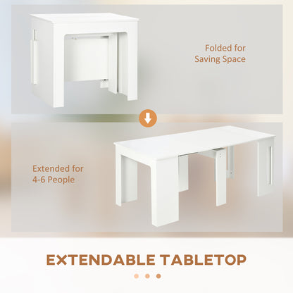 Extendable dining table 60-180 cm for 6-8 people
