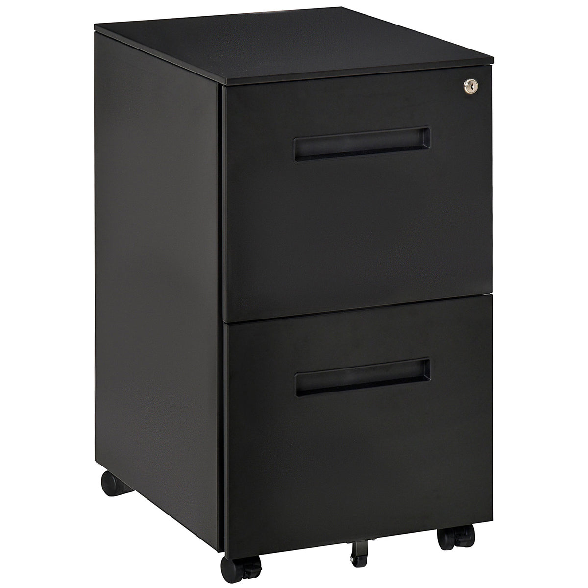 Vertical office filing cabinet lockable