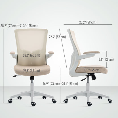 Silla de oficina ergonómica giratoria y ajustable