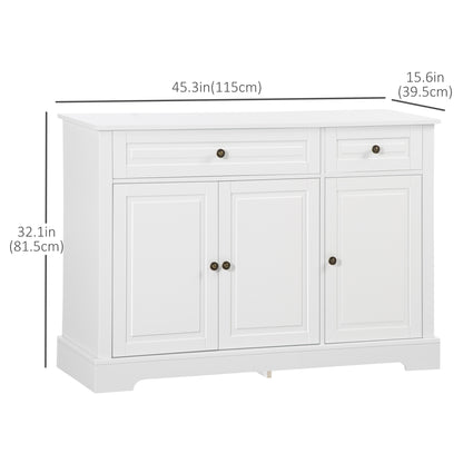 Modern Sideboard Buffet Cabinet with Drawers