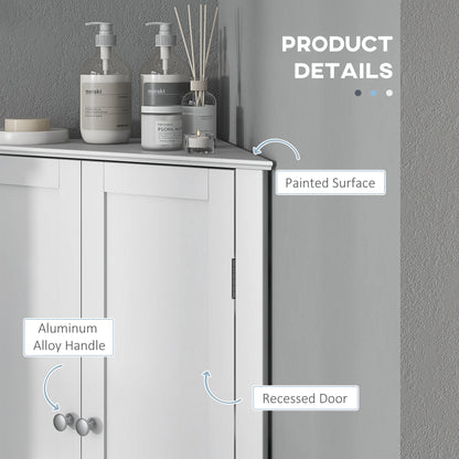 Mueble de almacenamiento esquinero moderno para baño