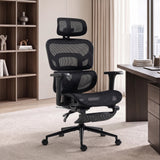 Ergonomic Mesh Office Chair with Footrest