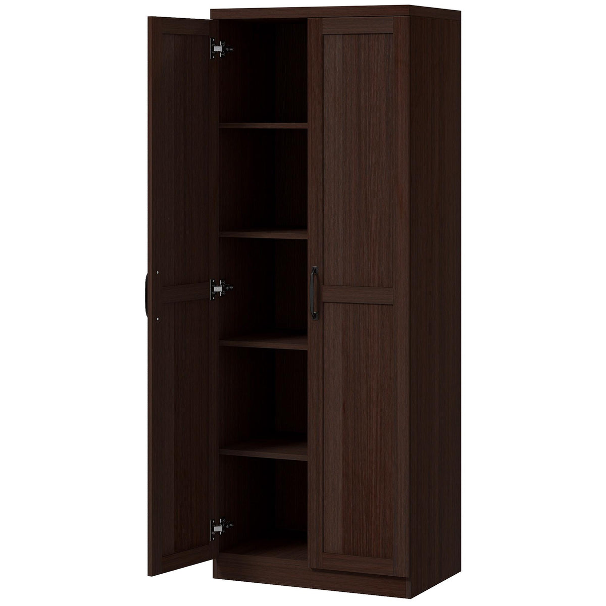 Kitchen Storage Cabinet 5-Tier Adjustable Shelves