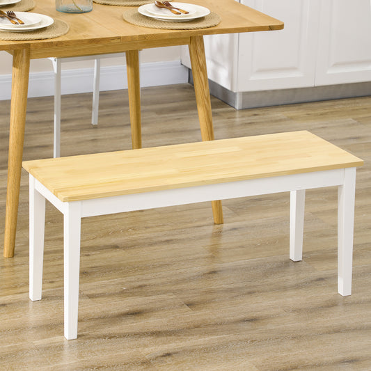 Banco de comedor de madera 102 cm