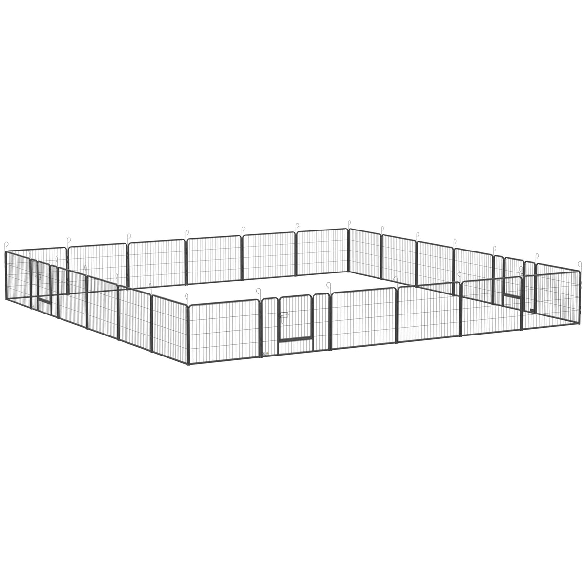 Heavy Duty Dog Playpen 24 Panels — steel