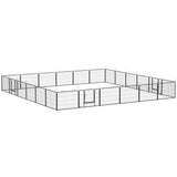 Heavy Duty Dog Playpen 24 Panels — steel