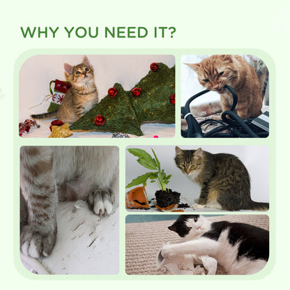 Árbol para gatos compacto con rascadores de yute