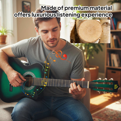 38-Inch Classical Acoustic Guitar with Case