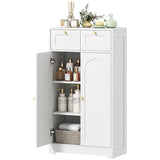 Mueble de baño con patas y cajones