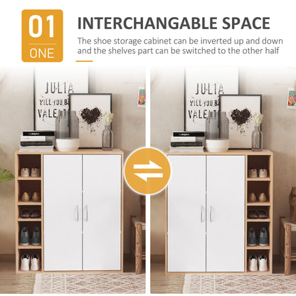 Mueble zapatero independiente de 3 estantes