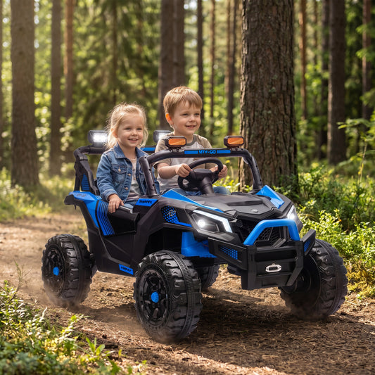 24V 2-Seater Kids Ride On Truck Car — Remote Control