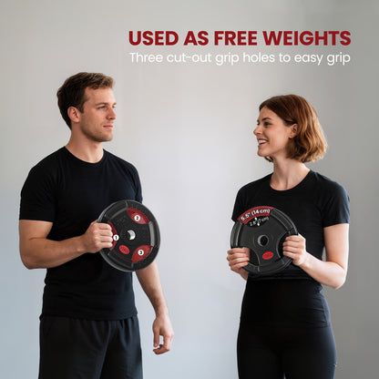 Olympic weight plates set — Set of 2
