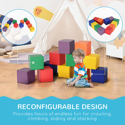 Soft Foam Play Blocks Set 12 Pieces