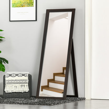 Full length rectangular mirror 58 x 20 inches with frame