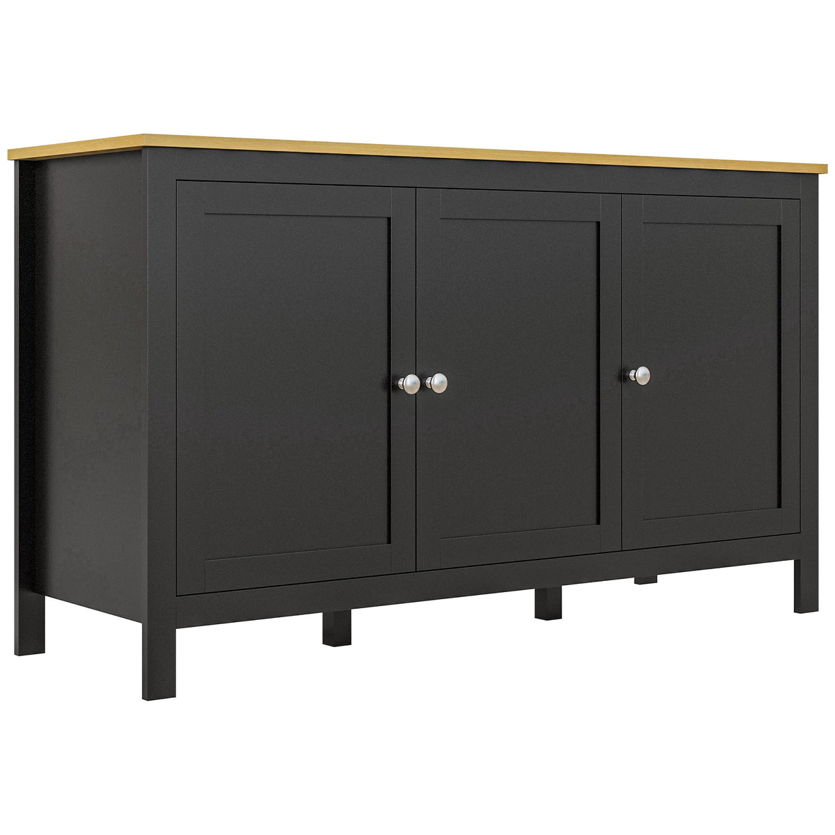 Sideboard buffet cabinet with doors and adjustable shelves