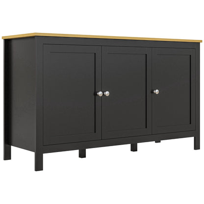 Sideboard buffet cabinet with doors and adjustable shelves
