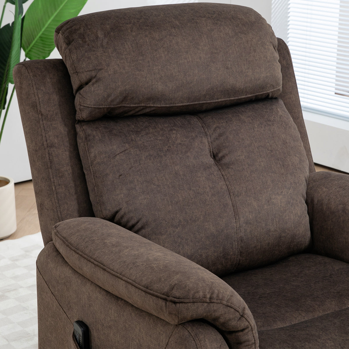 Manual Recliner Chair with Vibration Massage