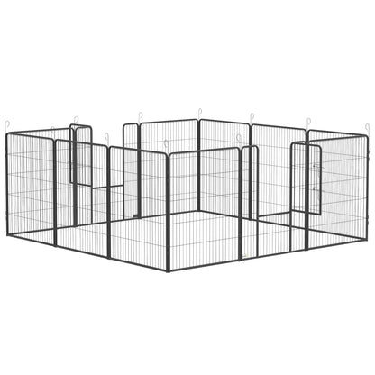 Dog Playpen 12 Panel with Gate 39 inches