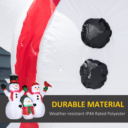 Christmas Inflatable Snowman Lighted Yard Decoration