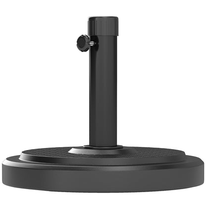 Round HDPE Patio Umbrella Base 48 lbs
