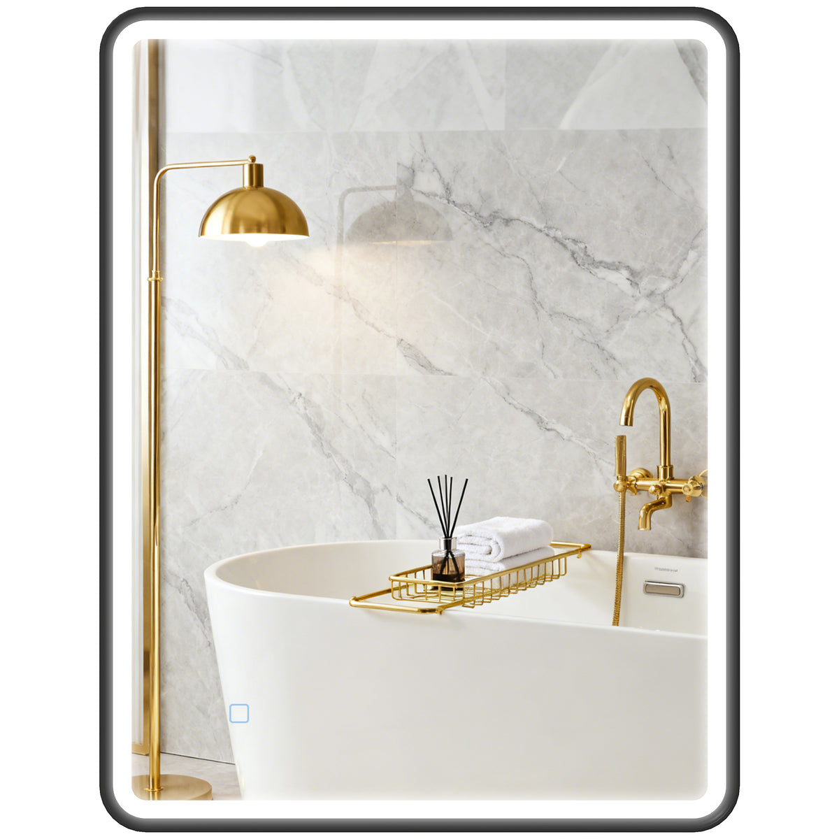 LED Bathroom Anti-Fog Mirror