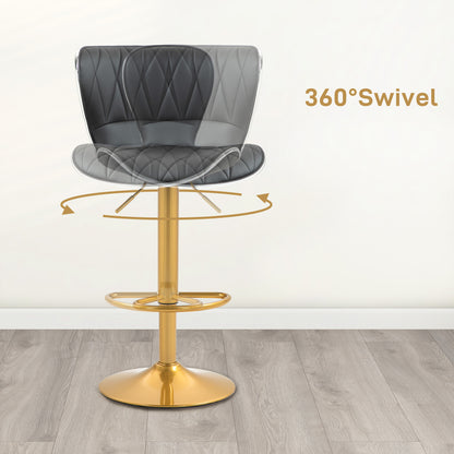 Adjustable Counter Height Bar Stools Set of 2