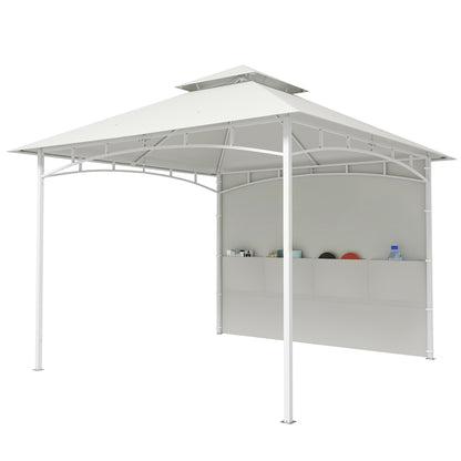 3x3m Double Roof Gazebo with Storage