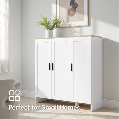 Modern Sideboard with Shaker Doors and Adjustable Shelves