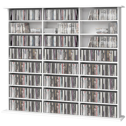 Mueble de almacenamiento multimedia de 8 niveles — 1032 CD