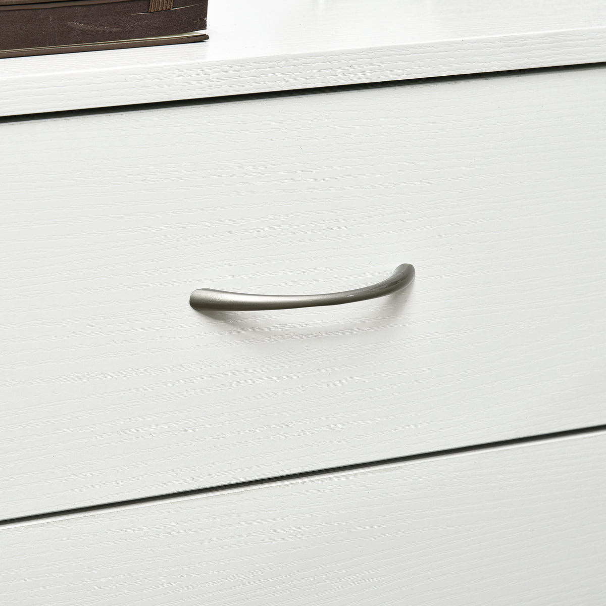 Modern 3-Drawer Wooden Bedside Table