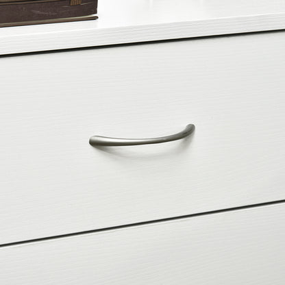 Modern 3-Drawer Wooden Bedside Table