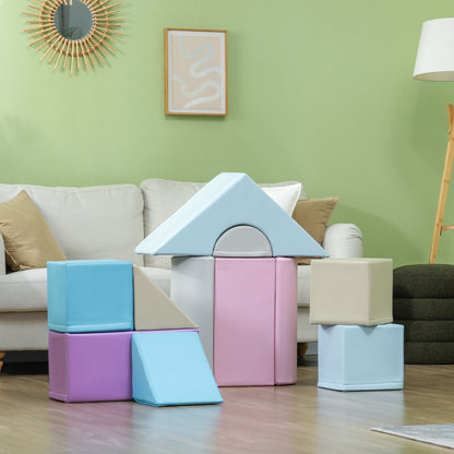 Soft Foam Play Blocks Set 11-Piece for Toddlers