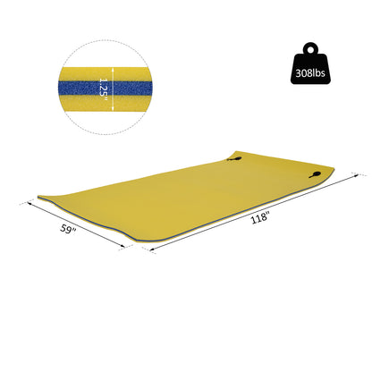 Alfombra flotante de espuma XPE para lago y piscina