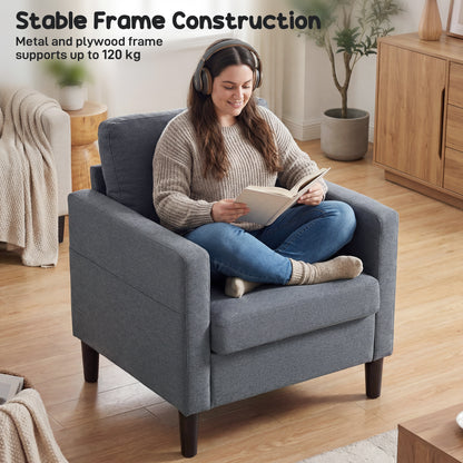 Modern Upholstered Accent Chair