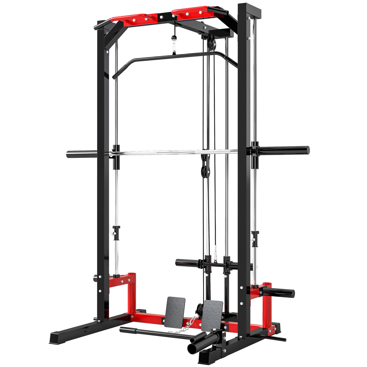 Smith Machine Power Rack with Pull Up Bar