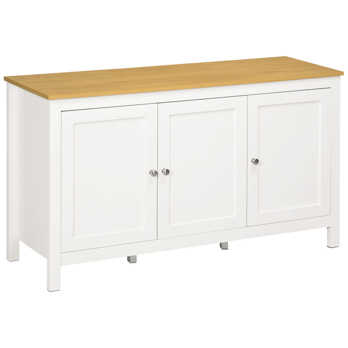 Sideboard buffet cabinet with doors and adjustable shelves