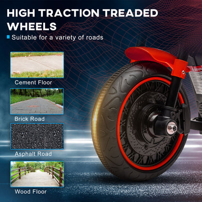 Electric Motorcycle Kids 6V with Training Wheels