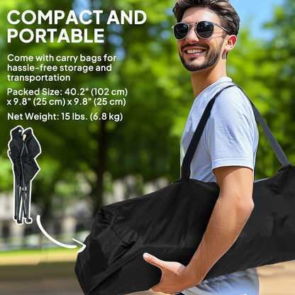 High Back Folding Camping Chairs with Cup Holder
