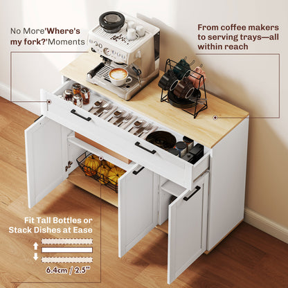 Aparador de cocina moderno con cajón